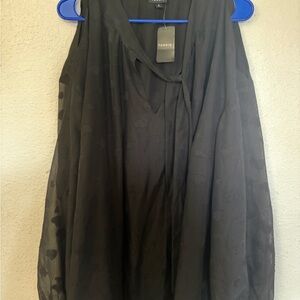 NWT Torrid Black Cold Shoulder Blouse 4x